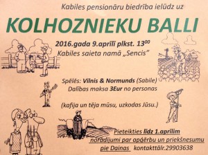 Kolhoznieku balle pensionāriem