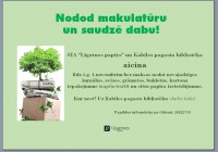 Aicina nodot makulatūru