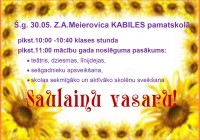 Mācību gada noslēgums Kabiles skolā