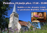 Baznīcu nakts – arī Kabilē 10.jūnijā
