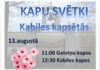 Kapu svētki Kabiles kapsētās 13.augustā