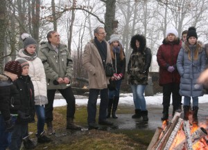 Skolā pieminēja Barikāžu laiku. 20.01.2017.