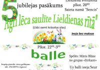 Lieldienu pasākumi saieta namā 16.aprīlī