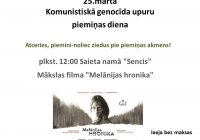 Komunistiskā genocīda upuru piemiņa 25.martā