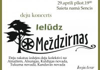 Deju koncerts “Ielūdz MEŽDZIRNAS” saieta namā 29.04.