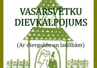 Vasarsvētku dievkalpojums 4.jūnijā