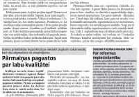 “Kurzemnieks” par pagastu reformu