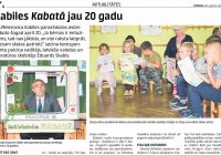 Skolas avīzei “Kabata” – 20 gadu