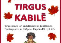 Rudens tirgus Kabilē 23.septembrī