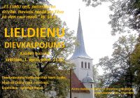 Lieldienu dievkalpojums Kabiles baznīcā 1.04.