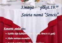 Baltā galdauta svētki 3.maijā