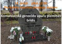 Piemiņas brīdis 14.jūnijā