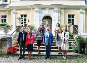 Valsts prezidents E.Levits viesojas Kabiles muižā 28.07.20.