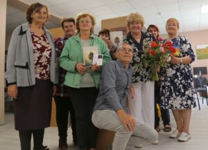 Lasītāju tikšanās ar Daci Priedi 5.09.