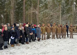 Pieminējām Āpuznieku kaujas varoņus 12.01.