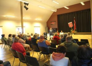 Kabilnieku tikšanās ar pārstāvjiem no novada domes 8.05.