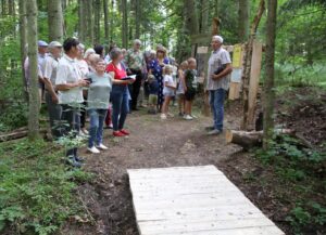 Baltvilkam veltīts pasākums Ozolu biotopā